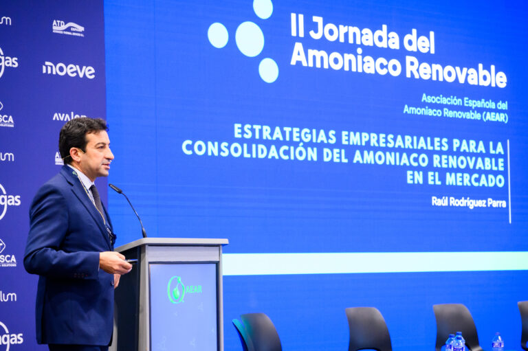 Raúl Rodríguez (AEAR): «Probablemente tardemos siete años o más en ver una gran planta de amoniaco renovable»