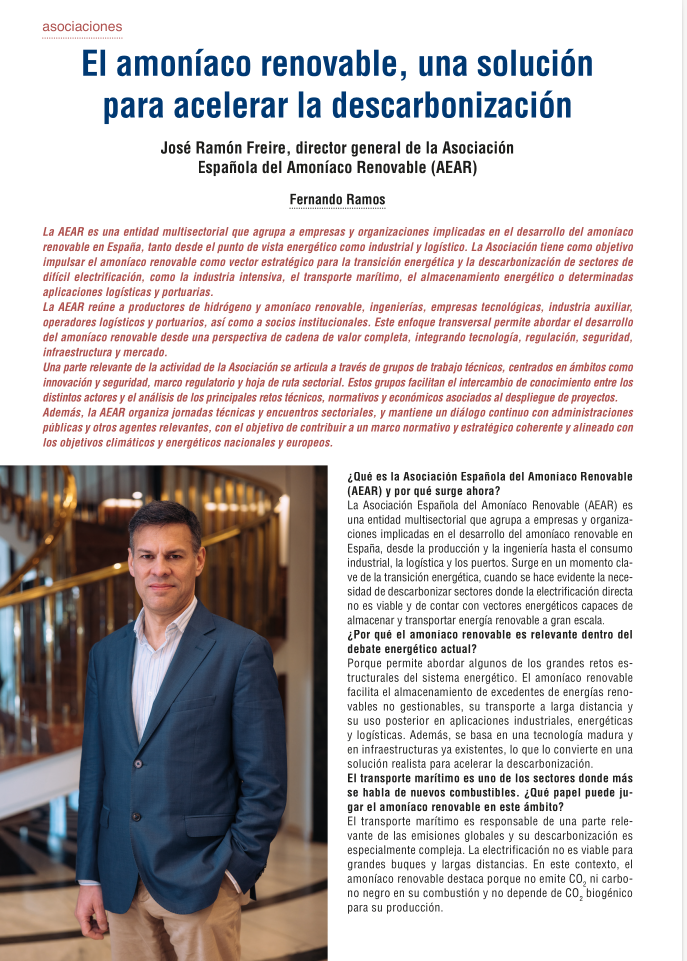 AEAR en la revista Sector Ejecutivo